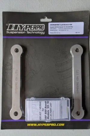 Kit de rehausse HYPERPRO SUZUKI GSF 600 BANDIT 95-99 (+30mm) Satisfait Ou Remboursé